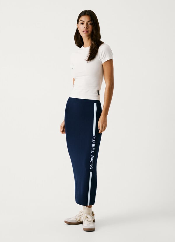 Pepe Jeans Camiseta Logo Estampado Fit Slim