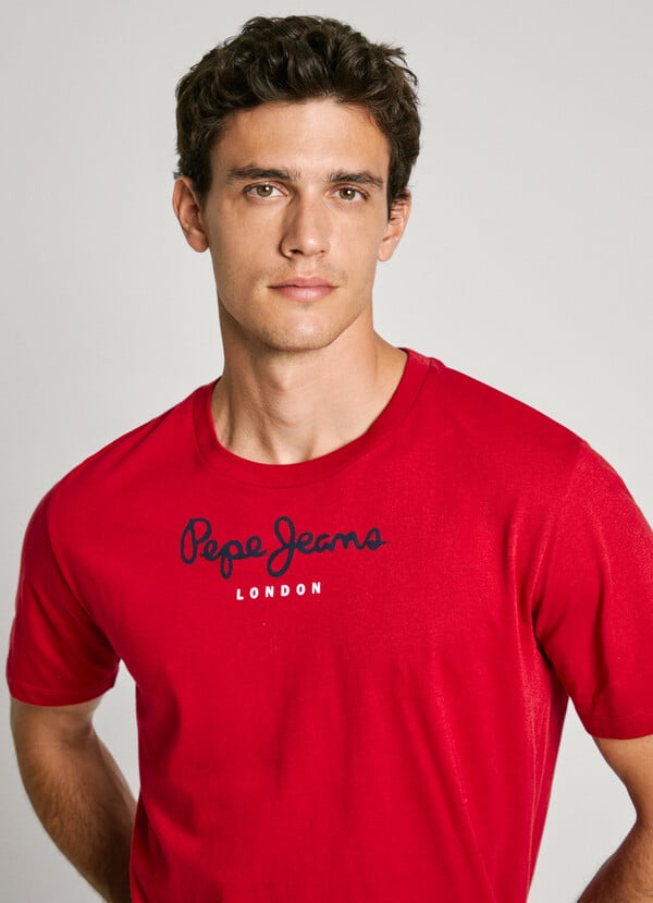 Pepe Jeans Camiseta Logo Fit Regular
