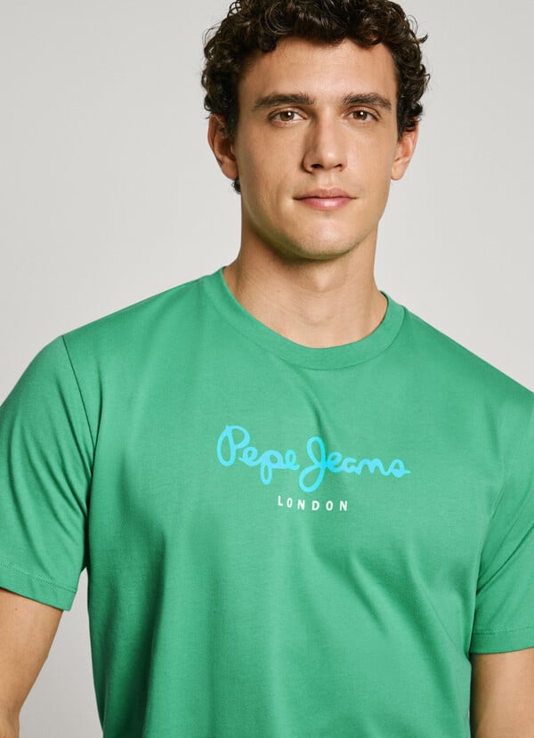 Pepe Jeans Camiseta Logo Fit Regular