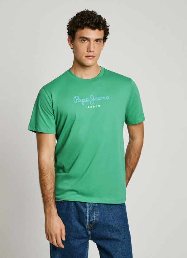 Pepe Jeans camiseta logo fit regular