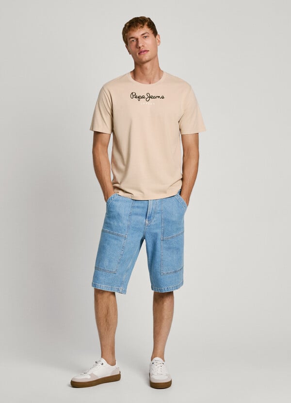 Pepe Jeans Camiseta Logo Fit Regular