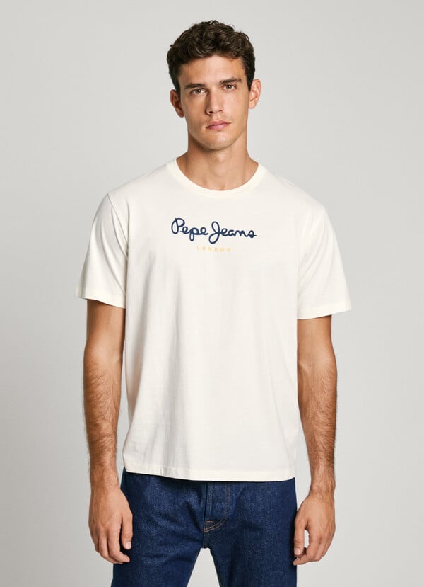Pepe Jeans camiseta logo fit regular