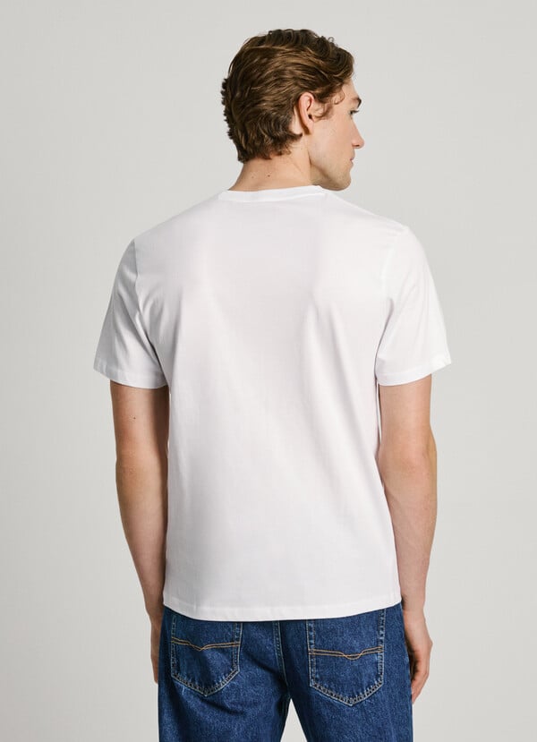 Pepe Jeans Camiseta Logo Union Jack Fit Regular