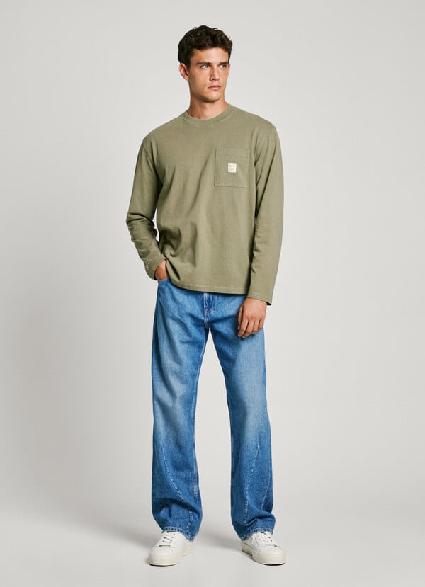 Pepe Jeans Camiseta Manga Larga Fit Regular
