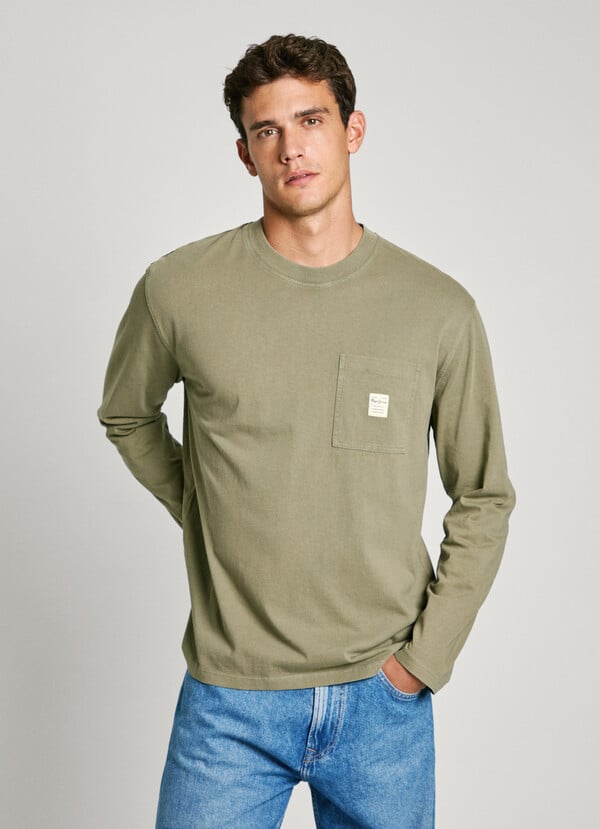 Pepe Jeans camiseta manga larga fit regular