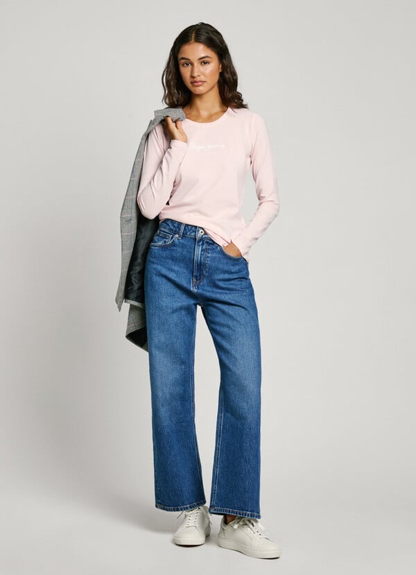 Pepe Jeans Camiseta Manga Larga Fit Slim