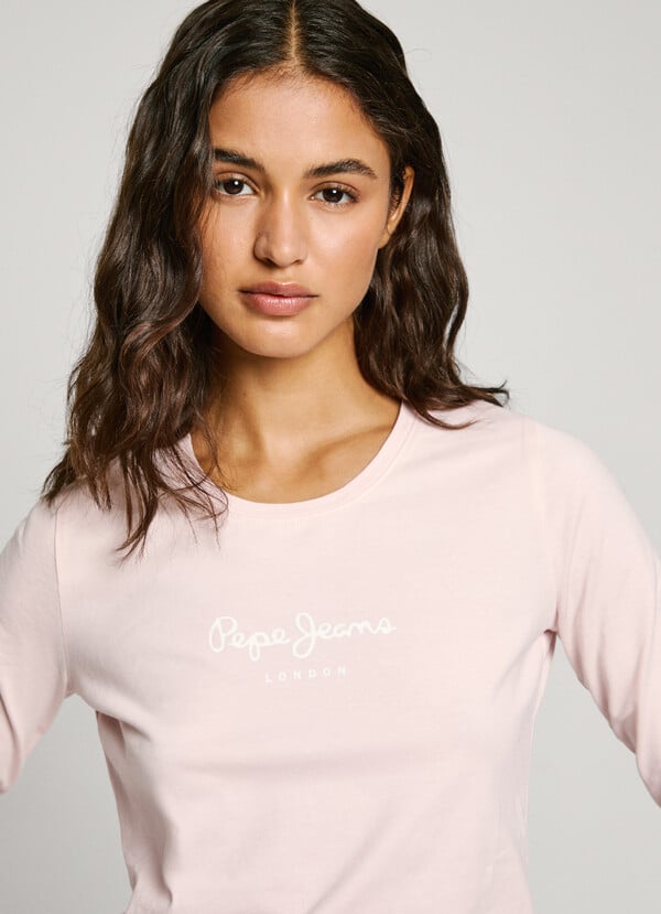 Pepe Jeans Camiseta Manga Larga Fit Slim