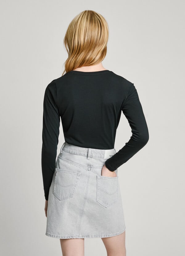 Pepe Jeans Camiseta Manga Larga Fit Slim