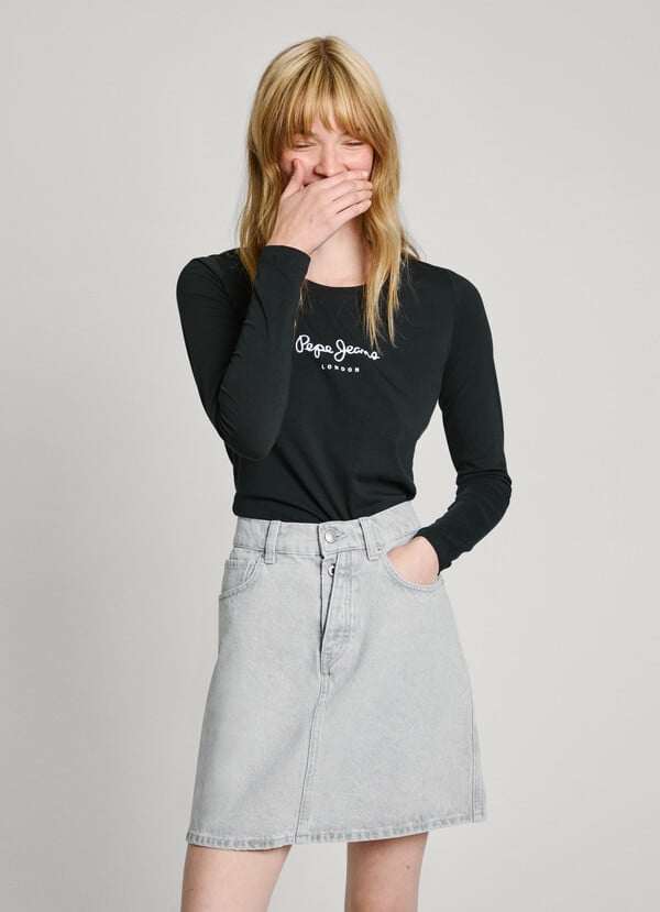 Pepe Jeans camiseta manga larga fit slim