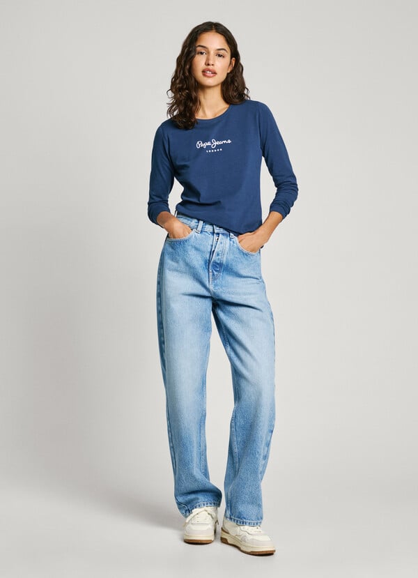 Pepe Jeans Camiseta Manga Larga Fit Slim