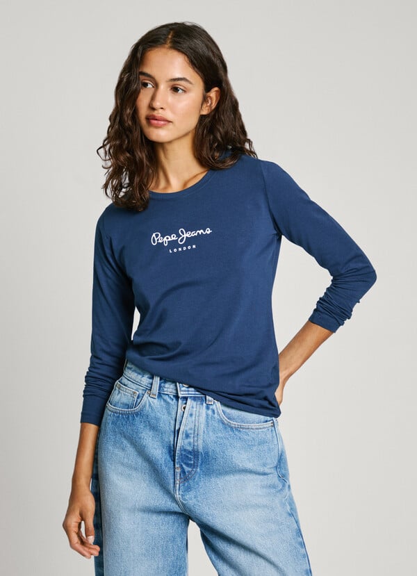 Pepe Jeans camiseta manga larga fit slim