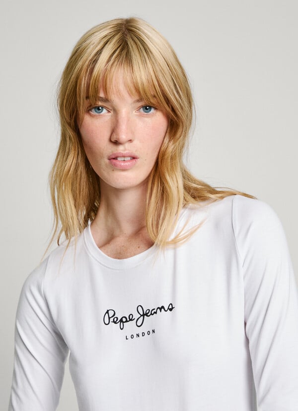 Pepe Jeans camiseta manga larga fit slim