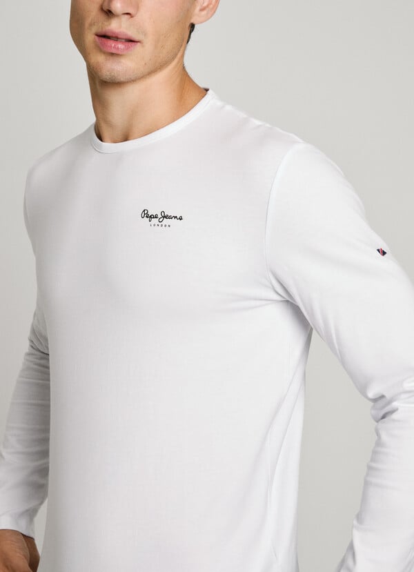 Pepe Jeans Camiseta Manga Larga Fit Slim