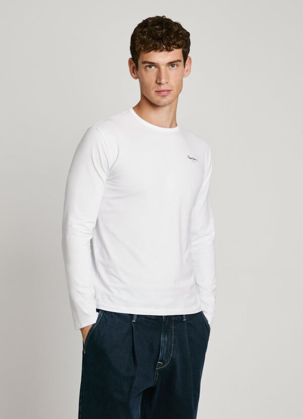 Pepe Jeans camiseta manga larga fit slim