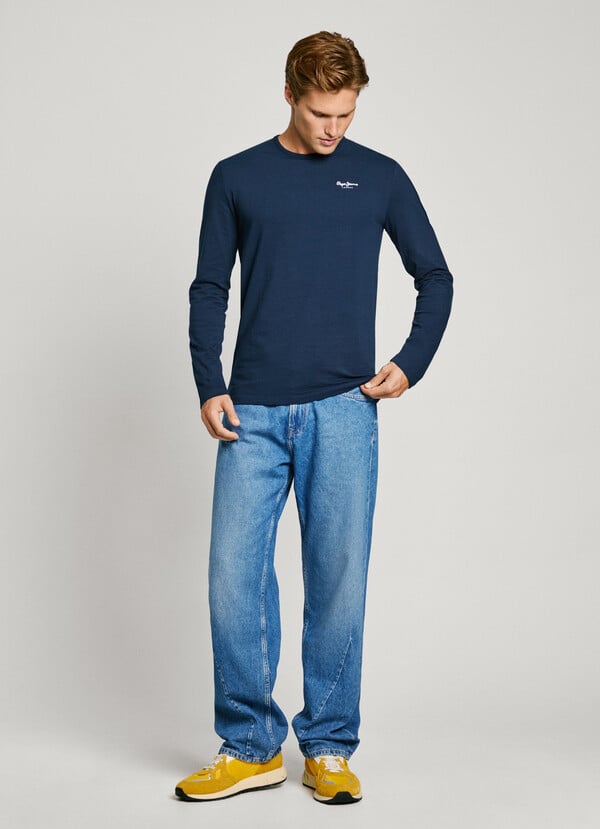 Pepe Jeans Camiseta Manga Larga Fit Slim