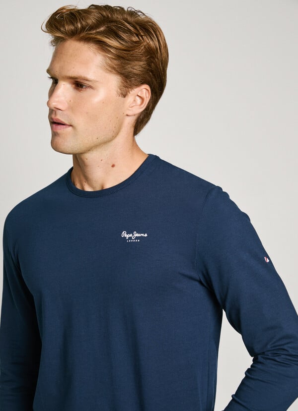 Pepe Jeans Camiseta Manga Larga Fit Slim