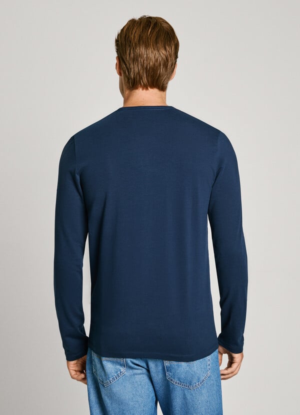 Pepe Jeans Camiseta Manga Larga Fit Slim