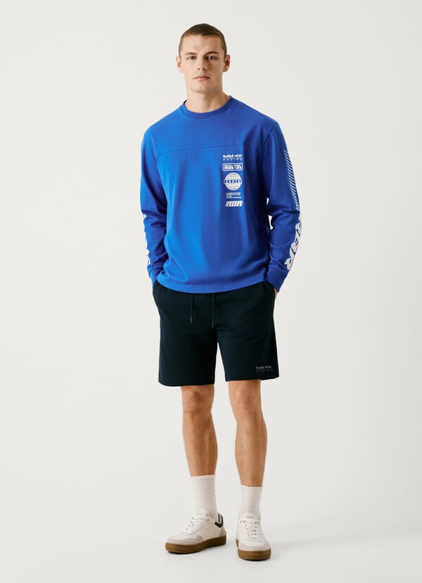 Pepe Jeans Camiseta Manga Larga Logo Estampado