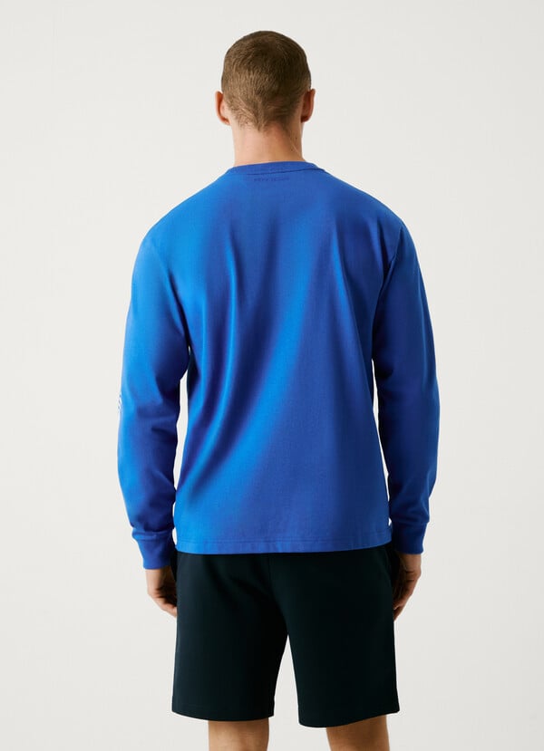 Pepe Jeans Camiseta Manga Larga Logo Estampado