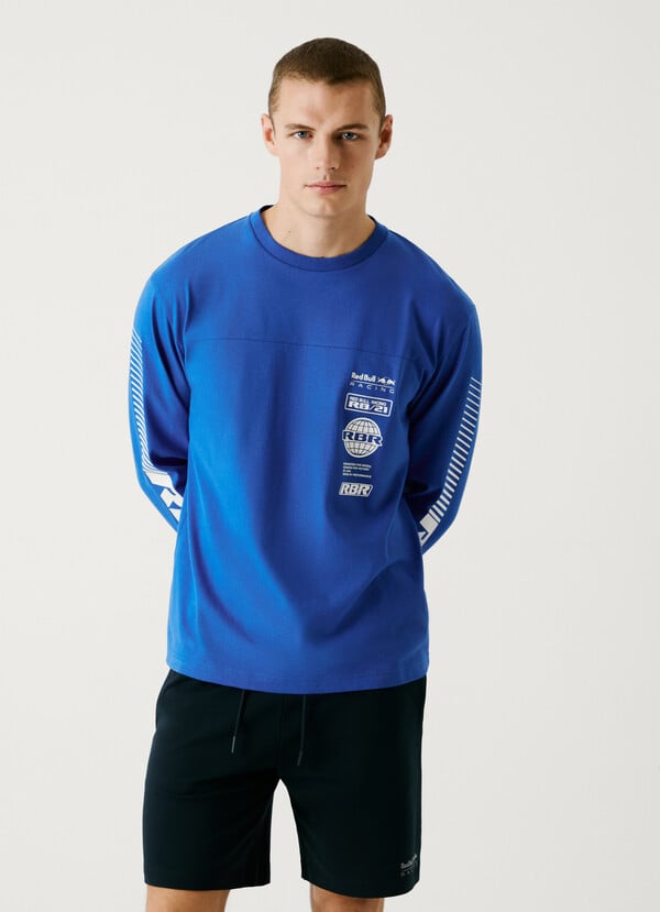 Pepe Jeans camiseta manga larga logo estampado