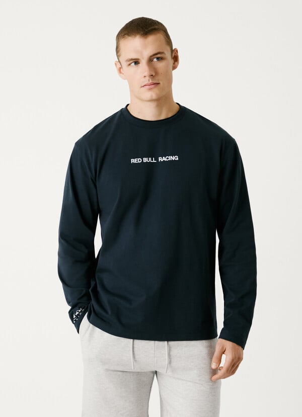 Pepe Jeans camiseta manga larga logo estampado