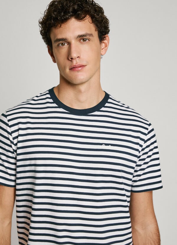 Pepe Jeans Camiseta Rayas Fit Regular