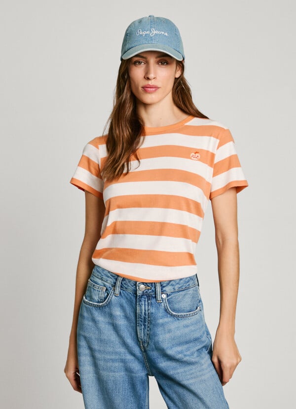 Pepe Jeans Camiseta Rayas Fit Regular