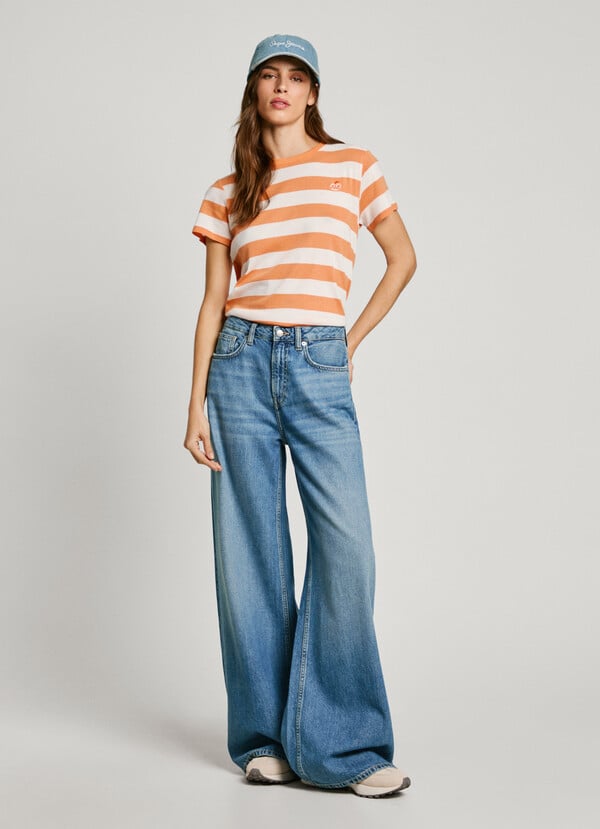 Pepe Jeans Camiseta Rayas Fit Regular