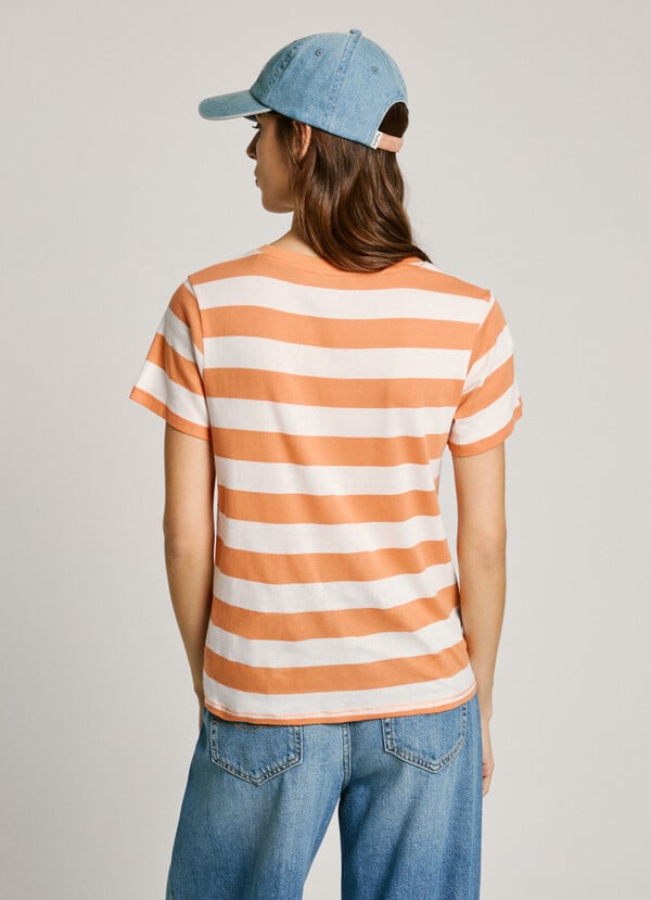 Pepe Jeans Camiseta Rayas Fit Regular