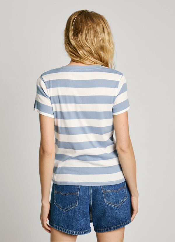 Pepe Jeans Camiseta Rayas Fit Regular
