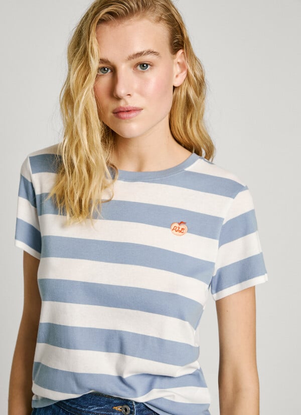 Pepe Jeans Camiseta Rayas Fit Regular