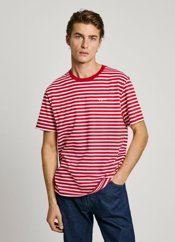Pepe Jeans camiseta rayas fit regular
