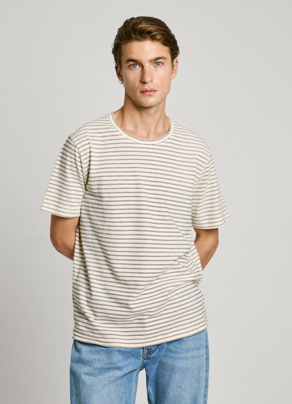 Pepe Jeans Camiseta Rayas Fit Regular