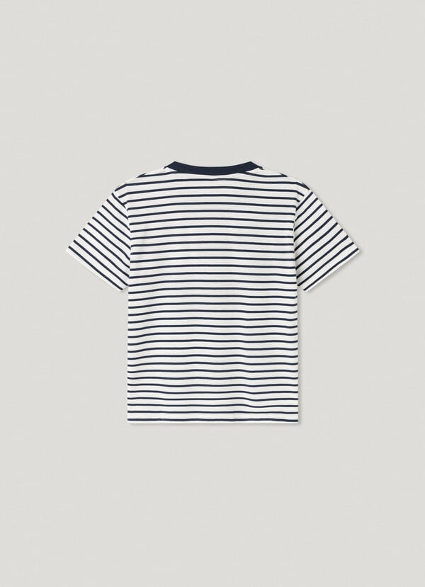 Pepe Jeans Camiseta Rayas Fit Relaxed