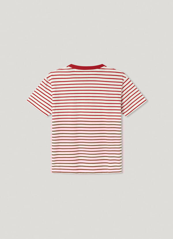 Pepe Jeans Camiseta Rayas Fit Relaxed
