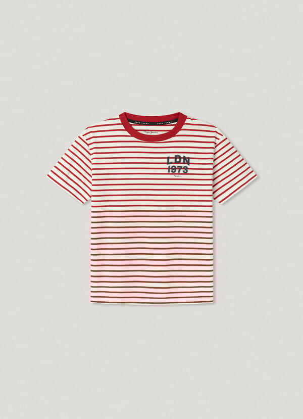 Pepe Jeans camiseta rayas fit relaxed