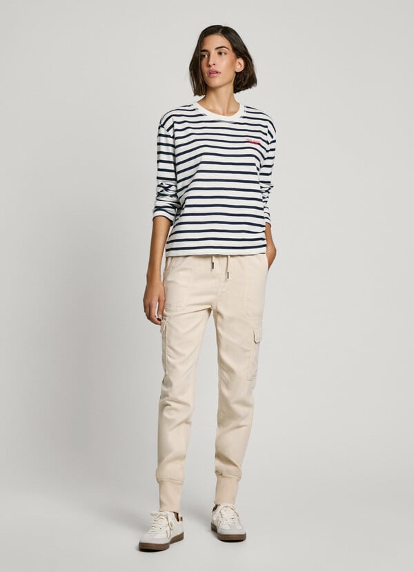 Pepe Jeans Camiseta Rayas Manga Larga