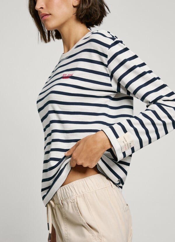 Pepe Jeans camiseta rayas manga larga