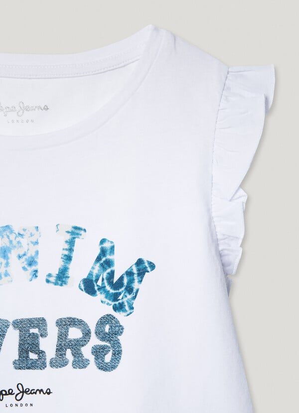 Pepe Jeans Camiseta Sin Mangas Fit Cropped