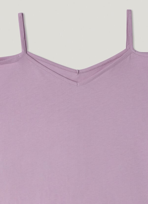 Pepe Jeans Camiseta Tirantes Fit Cropped