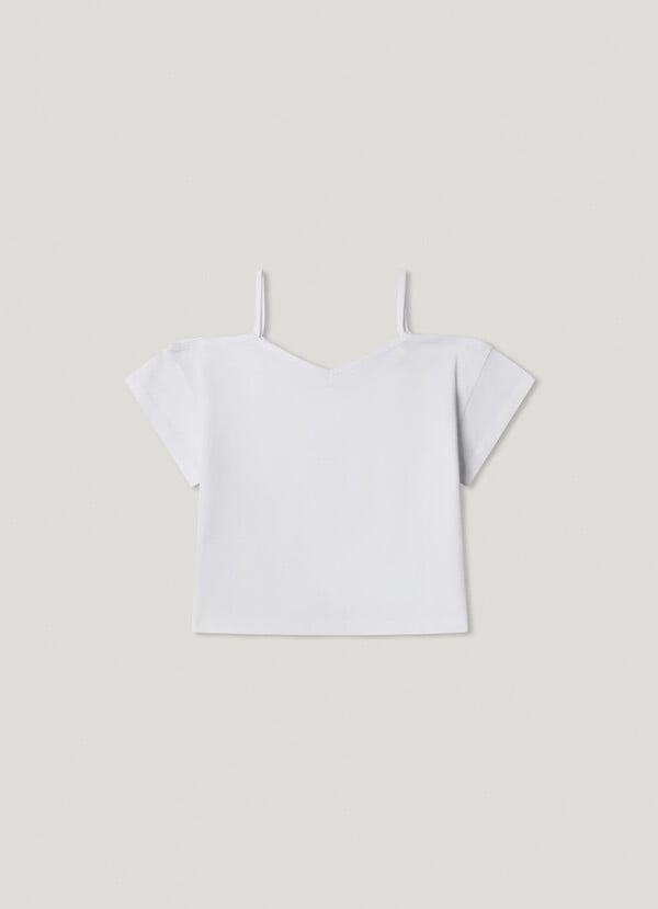 Pepe Jeans Camiseta Tirantes Fit Cropped