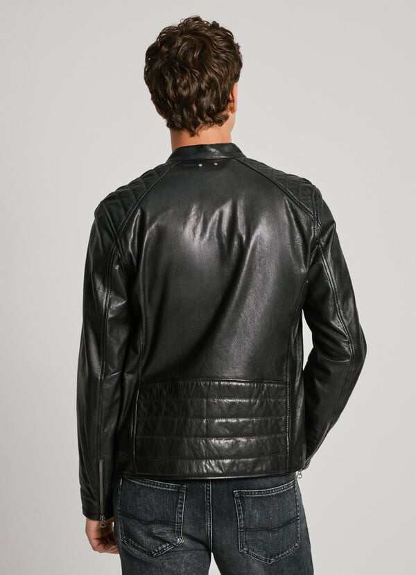 Pepe Jeans Cazadora Biker De Piel