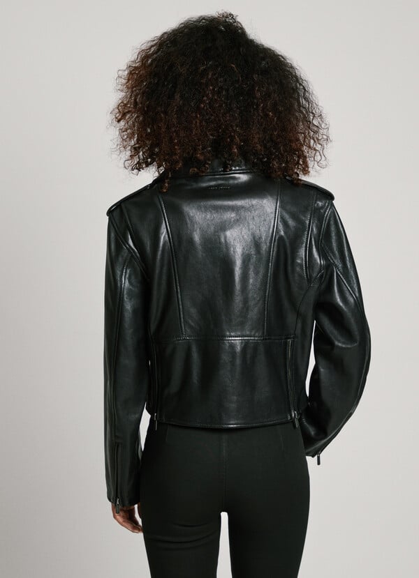 Pepe Jeans Cazadora Biker Piel