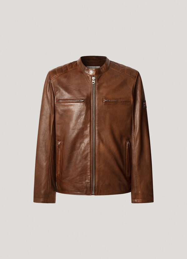 Pepe Jeans Cazadora Biker Piel