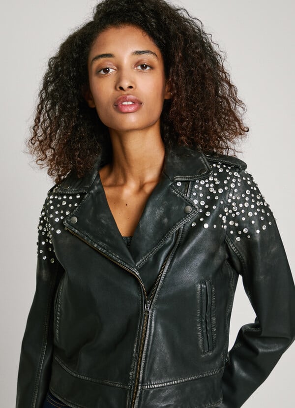 Pepe Jeans Cazadora Biker Piel