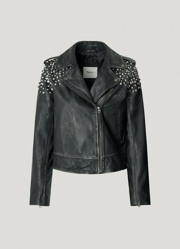 Pepe Jeans Cazadora Biker Piel