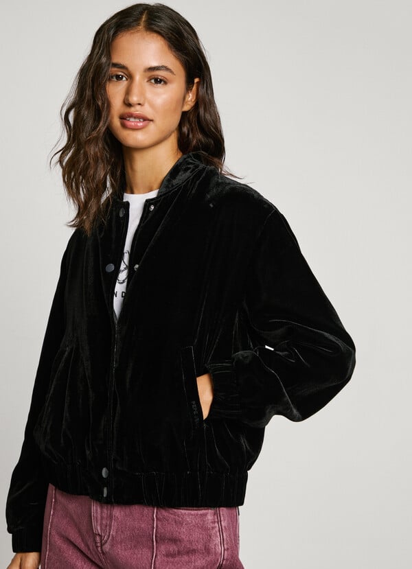 Pepe Jeans Cazadora Bomber Terciopelo