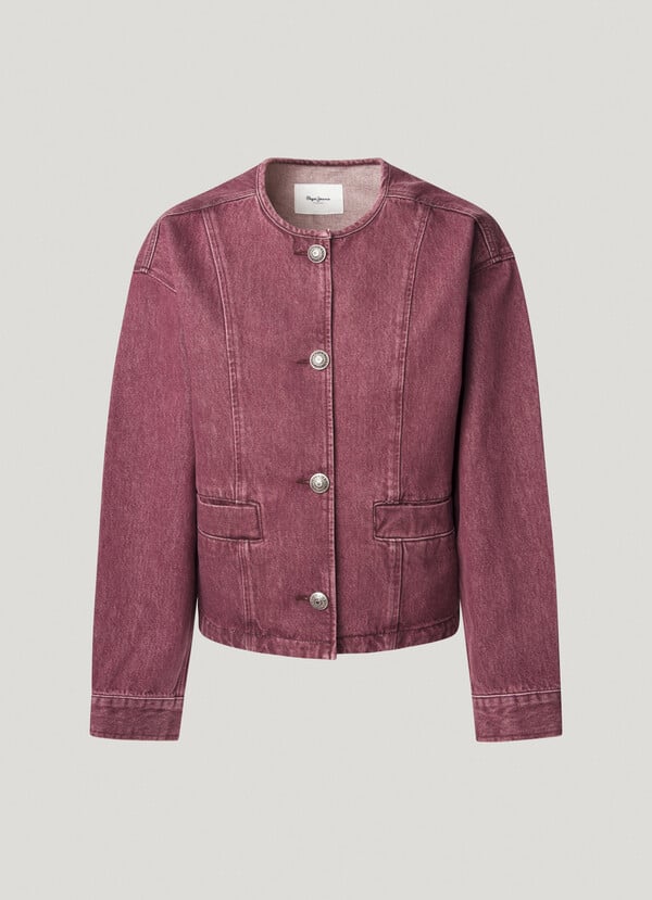 Pepe Jeans Cazadora Denim Cuello Redondo