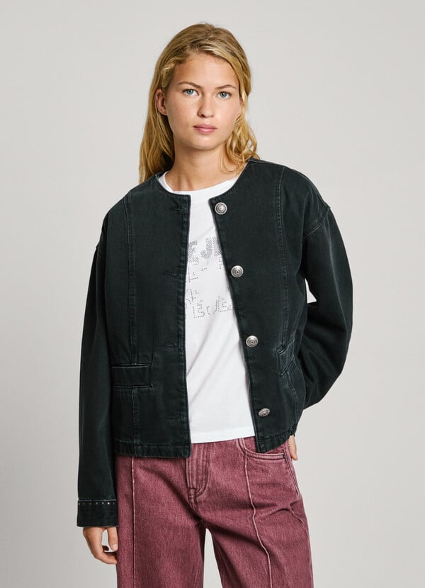 Pepe Jeans Cazadora Denim Fit Boxy