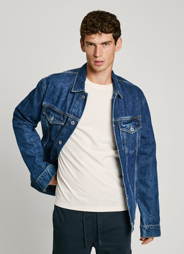 Pepe Jeans cazadora denim fit regular